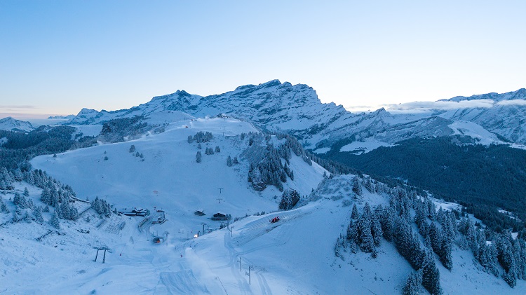 Ouverture de la saison de ski ce week-end dans les Alpes vaudoises